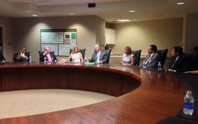 Discussion with Gov. Dr. Bentley of Alabama as Board of trustees for Madison County Medical Society, October 3rd, 2013